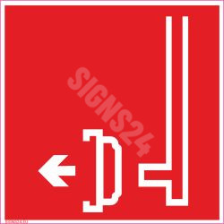 Priešgaisrinių priemonių ir patalpų ženklai