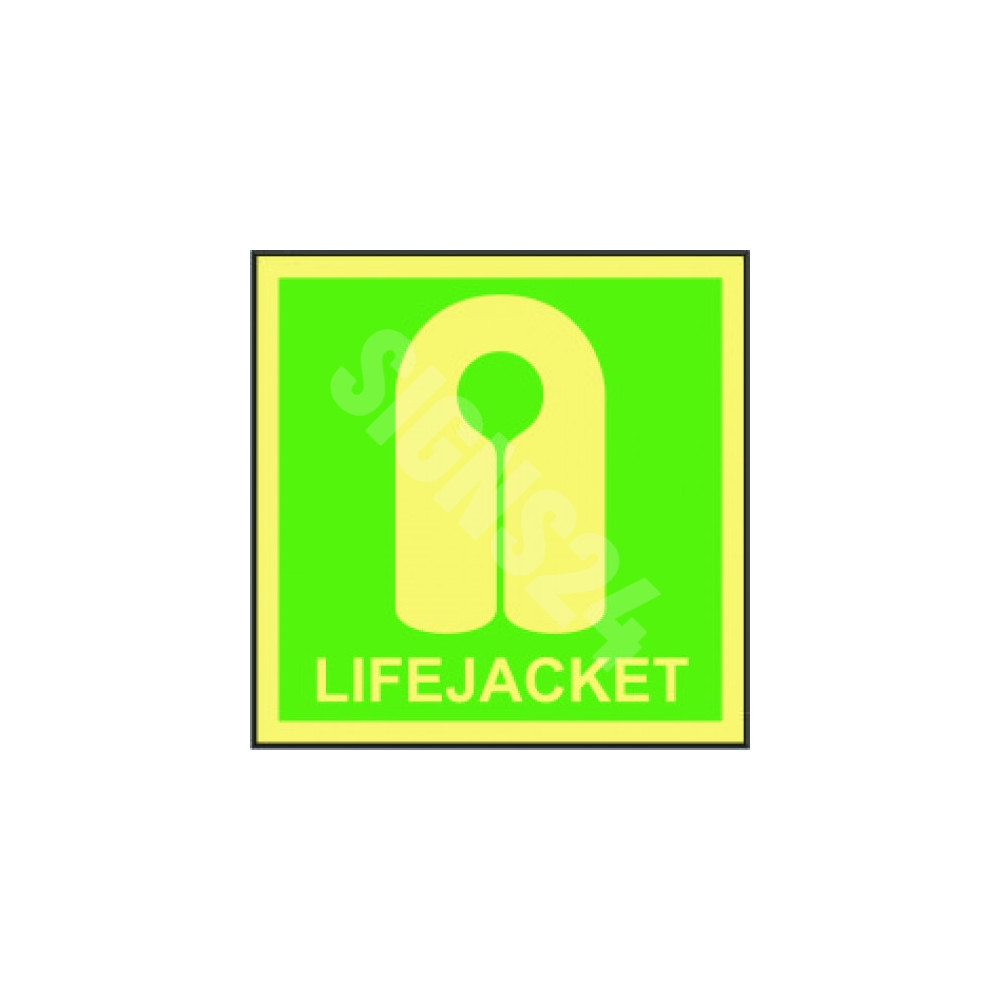 IMO märk LIFEJACKET