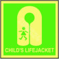 IMO zīme CHILD'S LIFEJACKET IMO zīme CHILD'S LIFEJACKET