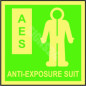 IMO zīme AES ANTI-EXPOSURE SUIT IMO zīme AES ANTI-EXPOSURE SUIT