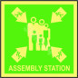 IMO skylt ASSEMBLY STATION