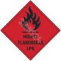 ADR zīme Viegli uzliesmojoša LPG / Highly flammable LPG ADR zīme Viegli uzliesmojoša LPG / Highly flammable LPG