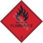 ADR-skylt Brandfarligt klass 3 / Flammable class 3
