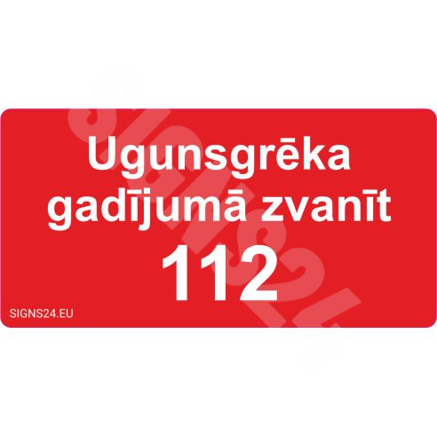 Ugunsdrošības zīmes