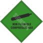 ADR ženklas Nedegios suslėgtos dujos / Non flammable compressed gas