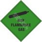 ADR zīme Neuzliesmojoša gāze / Non flammable gas ADR zīme Neuzliesmojoša gāze / Non flammable gas