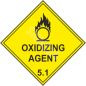 ADR ženklas Oksidatorius 5.1 klasė / Oxidizing agent 5.1 class