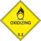 ADR ženklas Oksiduojantis 5.2 klasė / Oxidizing class 5.2