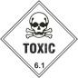 ADR ženklas Toksiška 6.1 klasė / Toxic class 6.1