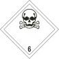 ADR-kyltti Myrkkykaasu luokka 6 / Poison gas class 6