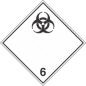 ADR-kyltti Tartuntaa aiheuttavat aineet luokka 6 / Infectious substances class 6 ADR-kyltti Tartuntaa aiheuttavat aineet luokka 6 / Infectious substances class 6