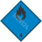 ADR-skylt Brandfarligt när det är vått klass 4 / Flammable when wet class 4 ADR-skylt Brandfarligt när det är vått klass 4 / Flammable when wet class 4