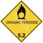 ADR märk Orgaaniline peroksiid 5.2 klass / Organic peroxide 5.2 class ADR märk Orgaaniline peroksiid 5.2 klass / Organic peroxide 5.2 class