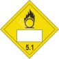 ADR zīme Oksidētājs 5.1 klase ar numuru / Oxidizer 5.1 class with number ADR zīme Oksidētājs 5.1 klase ar numuru / Oxidizer 5.1 class with number