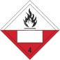 ADR zīme Uzliesmojoša viela 4 klase ar numuru / Flammable solid class 4 with number ADR zīme Uzliesmojoša viela 4 klase ar numuru / Flammable solid class 4 with number