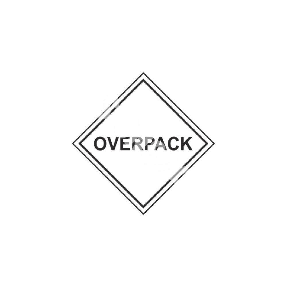 ADR märk Välispakend / Overpack|Ohtlike ainete tähistamine (REACH / CLP / GHS / ADR)|SIGNS24.eu|SIGNS24.EU