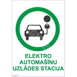 Kyltti Sähköauton latauspiste