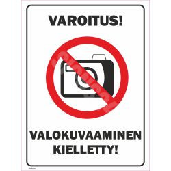 Zīme Fotografēt aizliegts