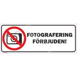 Zīme Fotografēt aizliegts