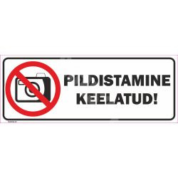 Zīme Fotografēt aizliegts