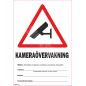 Kyltti Alueella tallentava kameravalvonta