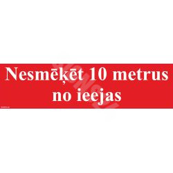 Smēķēšanas aizliegumu zīmes