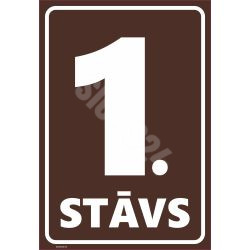 Märk Korruse numeratsioon - 1. korrus