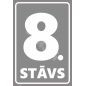 Zīme Stāva numerācija - 8.stāvs