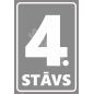 Zīme Stāva numerācija - 4.stāvs