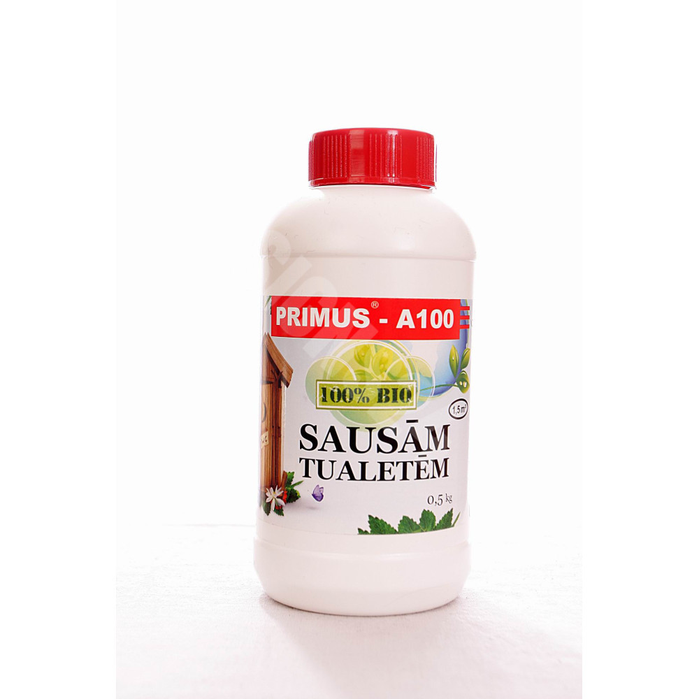 Primus A-100 sausiems tualetams 500 gramų (granulės)