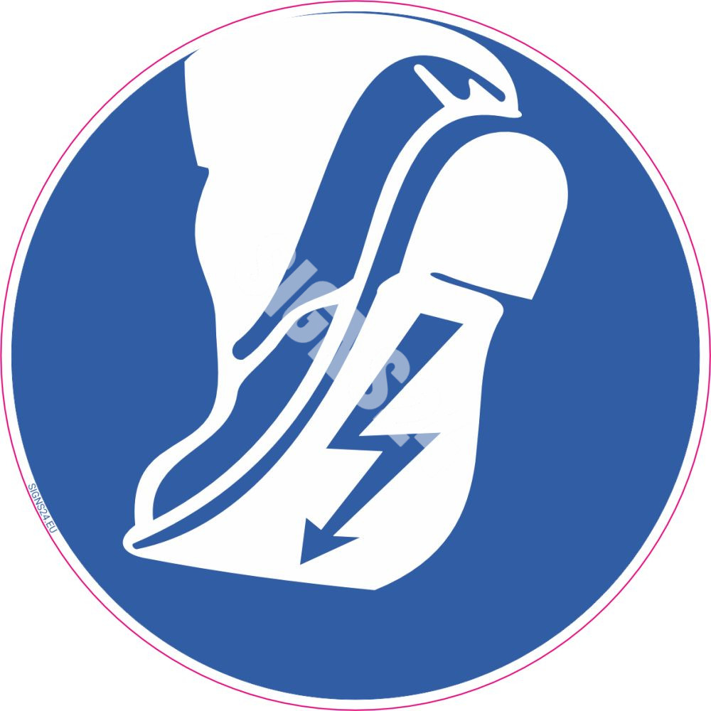 Jālieto antistatiski apavi|Rīkojuma zīmes|SIGNS24.eu|SIGNS24.EU