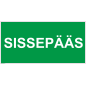 Märk SISSEPÄÄS