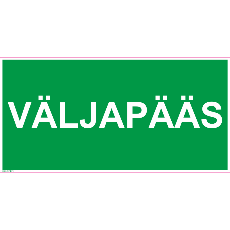 Märk VÄLJAPÄÄS