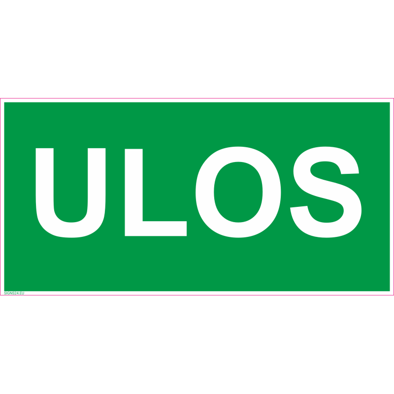 Kyltti Ulos