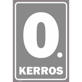 Kerroksen rivien numerointi