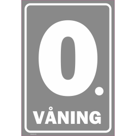 Numrering av våningsrader