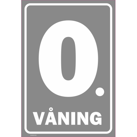 Numrering av våningsrader