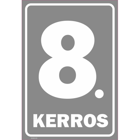Kerroksen rivien numerointi