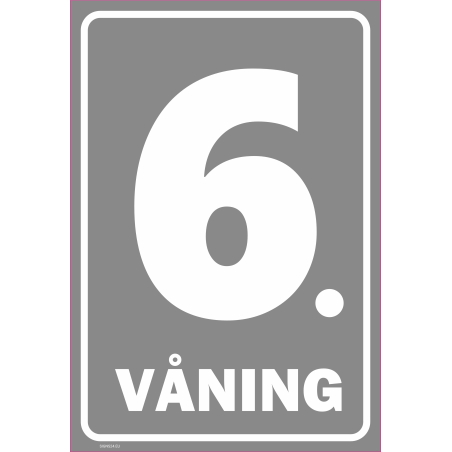 Numrering av våningsrader