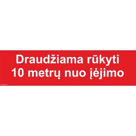Rūkymo ženklų nėra