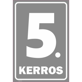 Kerroksen rivien numerointi
