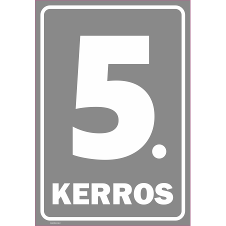 Kerroksen rivien numerointi