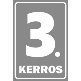 Kerroksen rivien numerointi