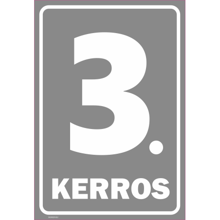 Kerroksen rivien numerointi