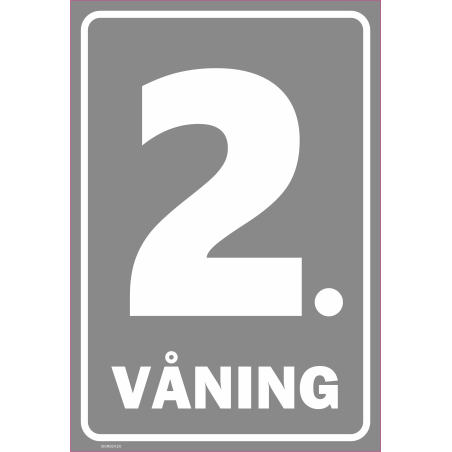 Numrering av våningsrader