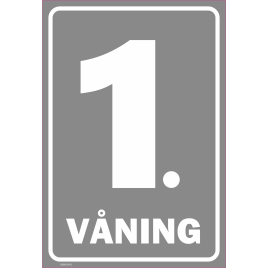 Numrering av våningsrader