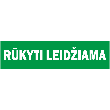 Rūkymo ženklų nėra
