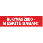 Ženklas Rūkymas žudo – meskite dabar!