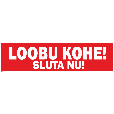 Tupakointi kielletty