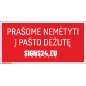 Ženklas Prašome nemėtyti reklamų į pašto dėžutę
